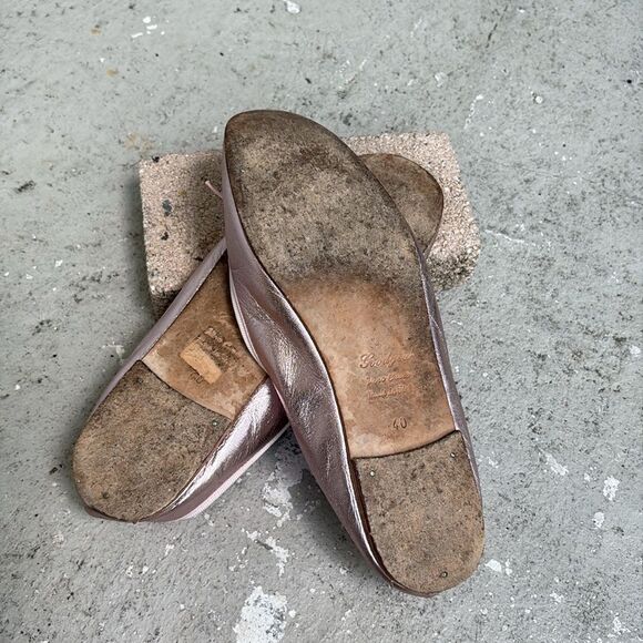 Spelta Milano metallic flats - Picture 8 of 8